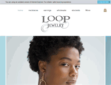 Tablet Screenshot of loopjewelrypdx.com